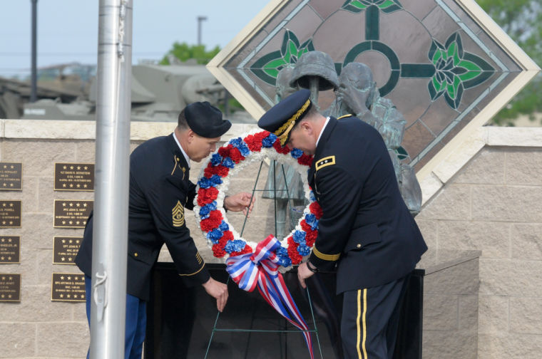 Division West pays tribute to fallen heroes